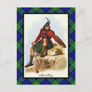 Clan MacKay Scottish Dreams Postcard