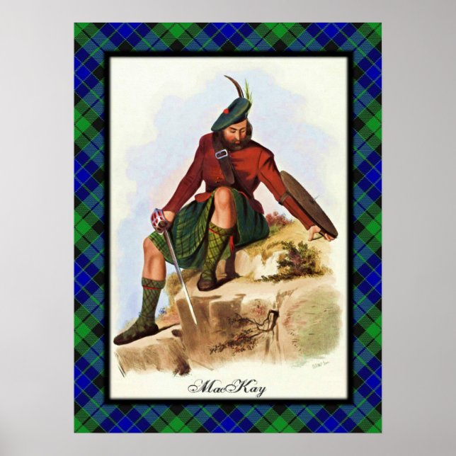 Clan MacKay Scottish Dreams Poster (Front)
