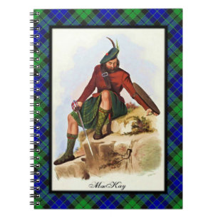 Clan MacKay Scottish Highland Dreams Notebook