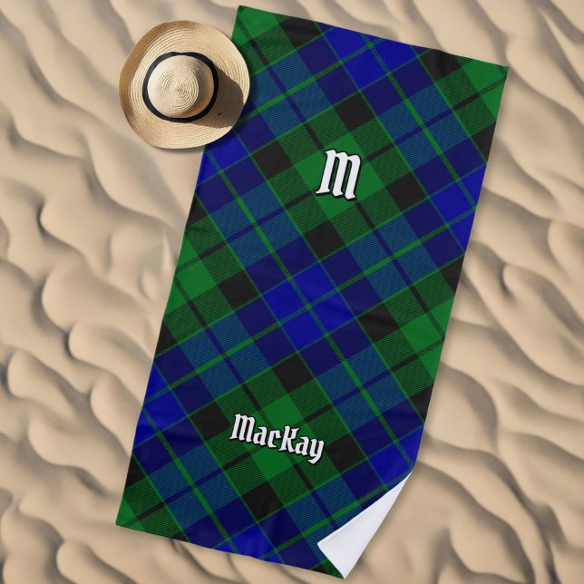 Clan MacKay Tartan Beach Towel (Creator Uploaded)