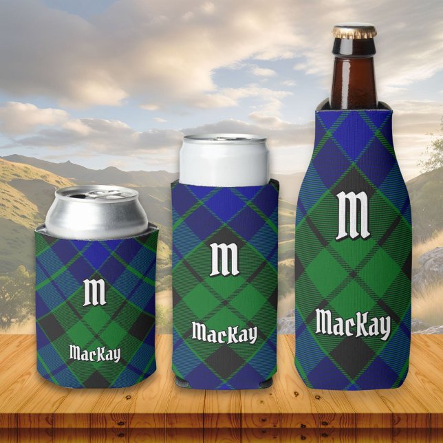 Clan MacKay Tartan Can Cooler (Creator Uploaded)