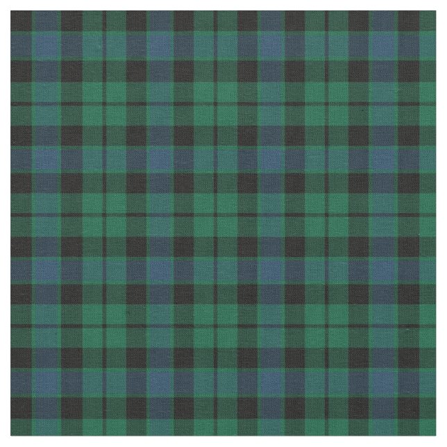 Clan MacKay Tartan Fabric (Close Up)