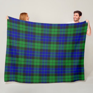 Clan MacKay Tartan Fleece Blanket