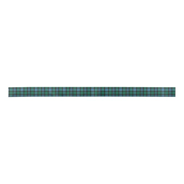 Clan MacKay Tartan Satin Ribbon (Front)