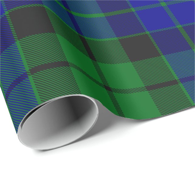 Clan MacKay Tartan Wrapping Paper (Roll Corner)