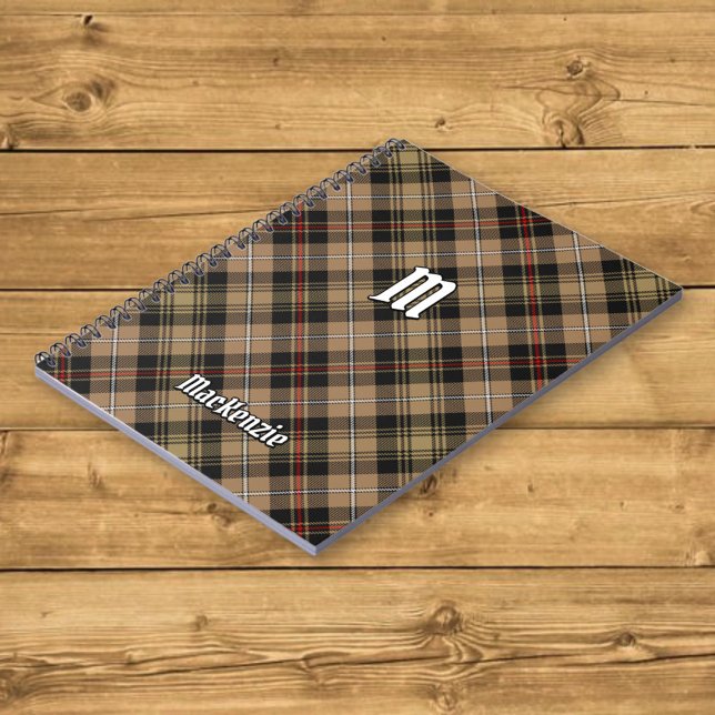 Clan MacKenzie Brown Hunting Tartan Notebook (Creator Uploaded)