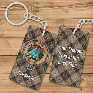 Clan MacKenzie Crest Acrylic Keychain
