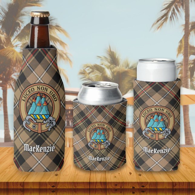 Clan MacKenzie Crest Bottle Cooler (Creator Uploaded)