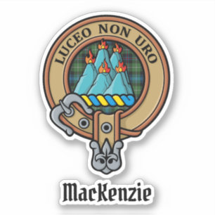 Clan MacKenzie Crest Sticker