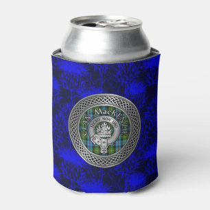 Clan MacKenzie Crest & Tartan Knot Can Cooler