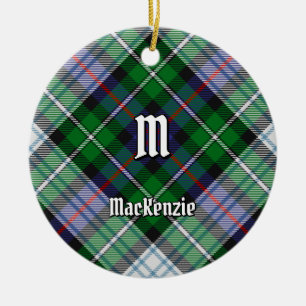 Clan MacKenzie Dress Tartan Ceramic Ornament