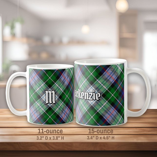 Clan MacKenzie Dress Tartan Coffee Mug (Creator Uploaded)