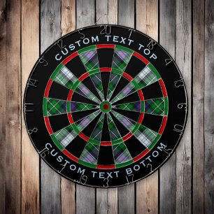Clan MacKenzie Dress Tartan Dart Board