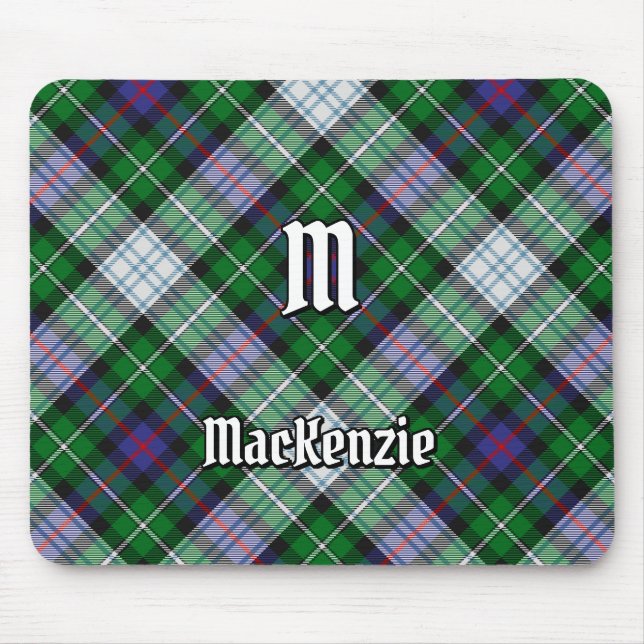 Clan MacKenzie Dress Tartan Mouse Pad (Front)