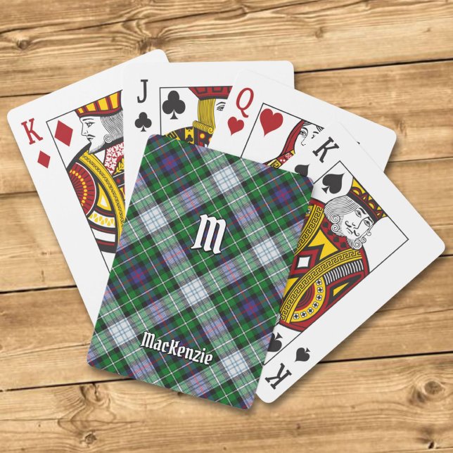 Clan MacKenzie Dress Tartan Playing Cards (Creator Uploaded)