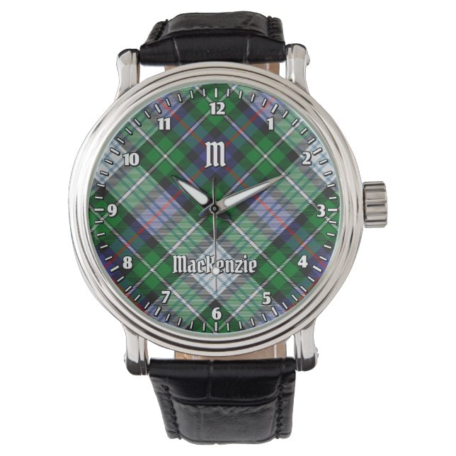 Clan MacKenzie Dress Tartan Watch (Front)