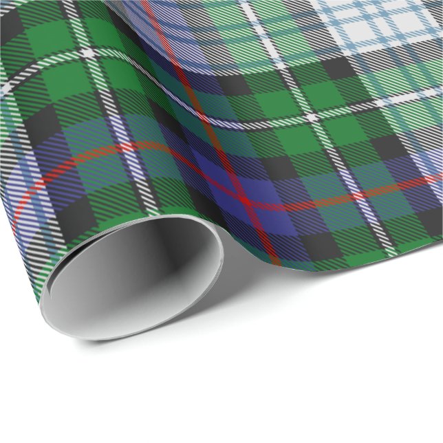 Clan MacKenzie Dress Tartan Wrapping Paper (Roll Corner)