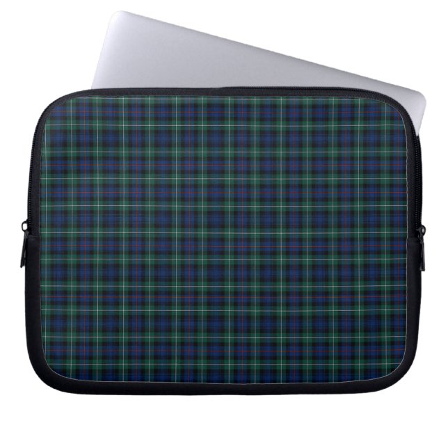 Clan MacKenzie Plaid Tartan Laptop Sleeve (Front)