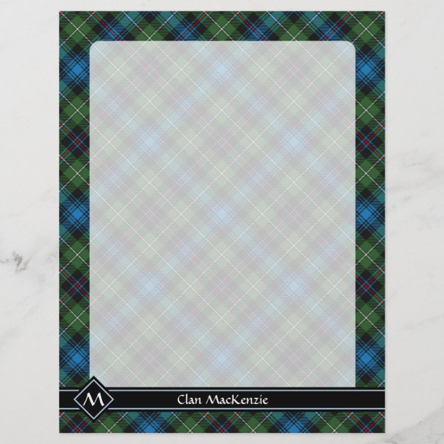 Clan MacKenzie Tartan Flyer (Front)