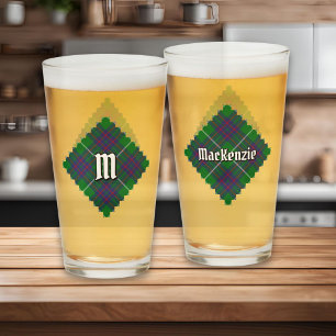 Clan MacKenzie Tartan Glass