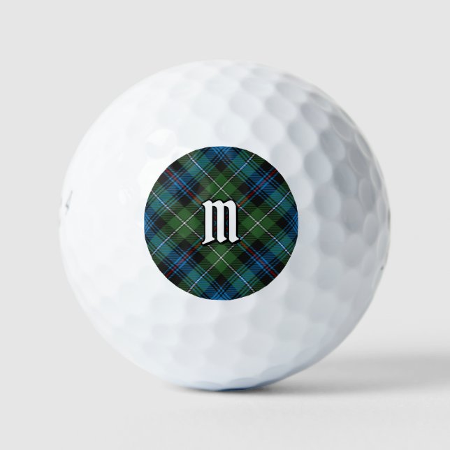 Clan MacKenzie Tartan Golf Balls (Front)
