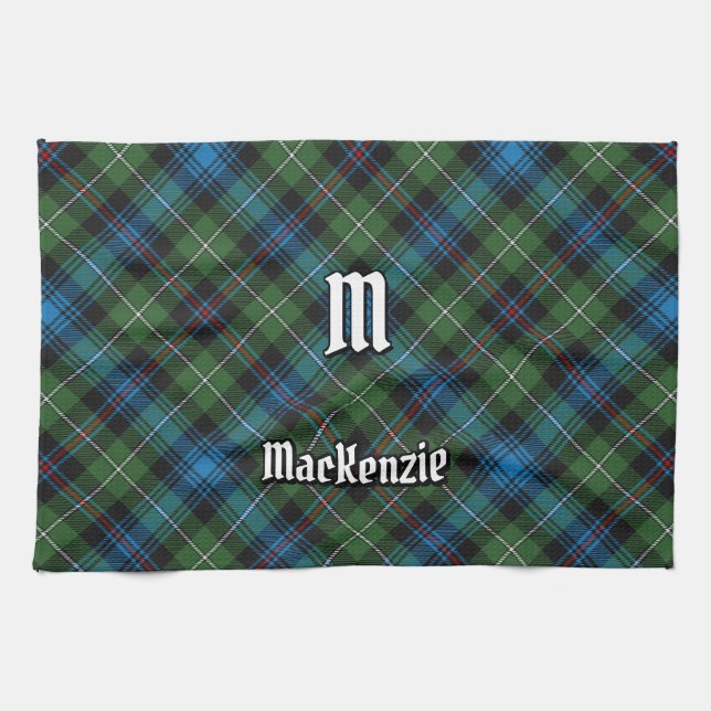 Clan MacKenzie Tartan Kitchen Towel (Horizontal)