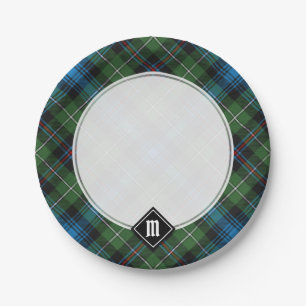 Clan MacKenzie Tartan Paper Plates