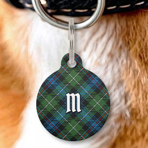 Clan MacKenzie Tartan Pet ID Tag