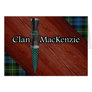 Clan MacKenzie Tartan Sgian Dubh Blade