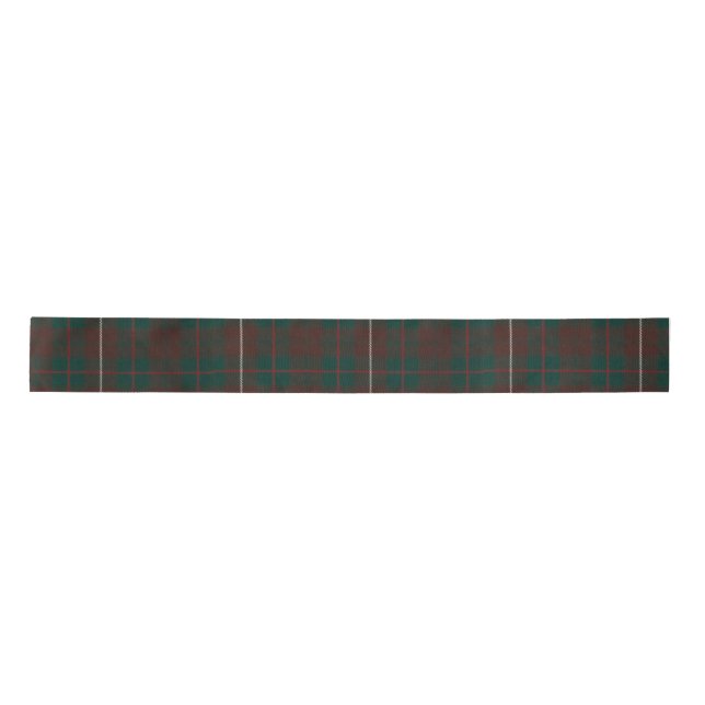 Clan Mackinnon Tartan Plaid Satin Ribbon (Front)
