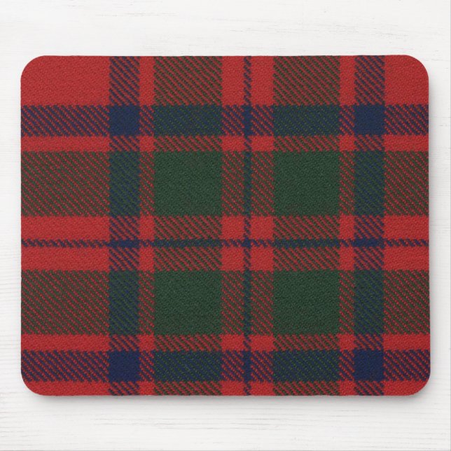 Clan Mackintosh Tartan Mouse Pad (Front)