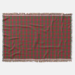 Clan MacKintosh Tartan Throw Blanket