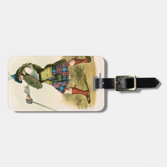 Clan MacLachlan Luggage Tag (Front Horizontal)