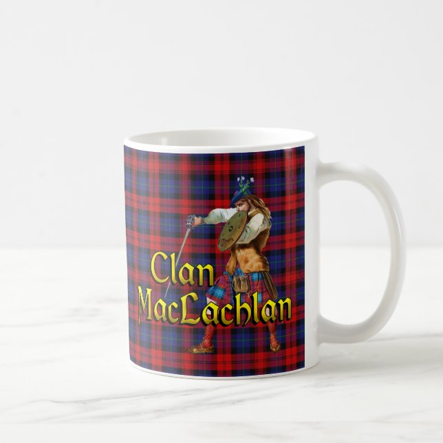 Clan MacLachlan Scottish Dream Coffee Mug (Right)