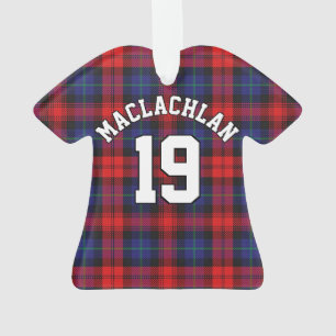 Clan MacLachlan Tartan Christmas Jersey Ornament