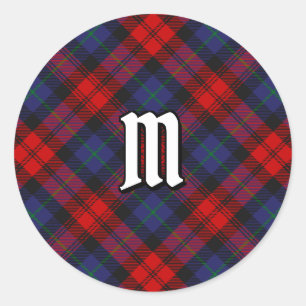 Clan MacLachlan Tartan Classic Round Sticker
