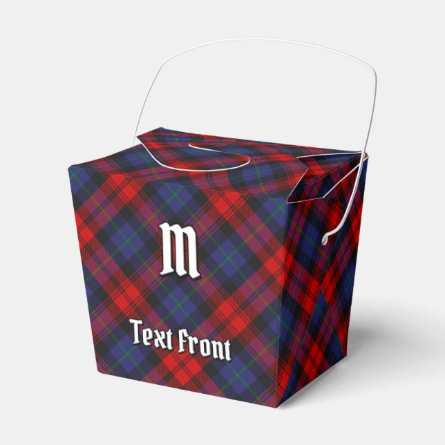 Clan MacLachlan Tartan Favour Box (Front Side)