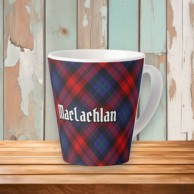 Clan MacLachlan Tartan Latte Mug (Creator Uploaded)