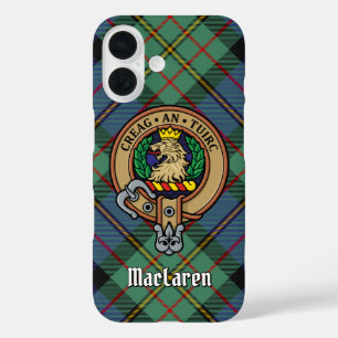 Clan MacLaren Crest iPhone 16 Case