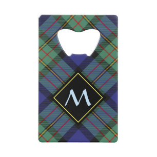 Clan MacLaren Crest over Tartan