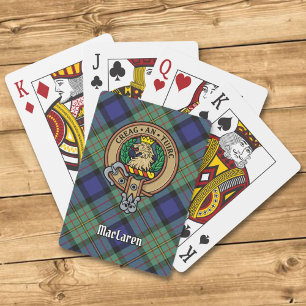 Clan MacLaren Crest Playing Cards
