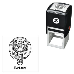 Clan MacLaren Crest Self-inking Stamp