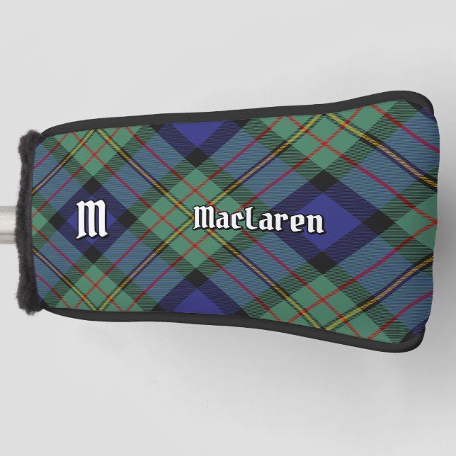 Clan MacLaren Tartan Golf Head Cover (Front)