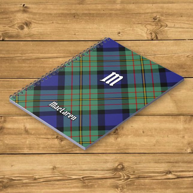 Clan MacLaren Tartan Notebook (Creator Uploaded)