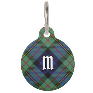Clan MacLaren Tartan Pet Tag