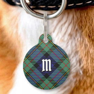 Clan MacLaren Tartan Pet Tag