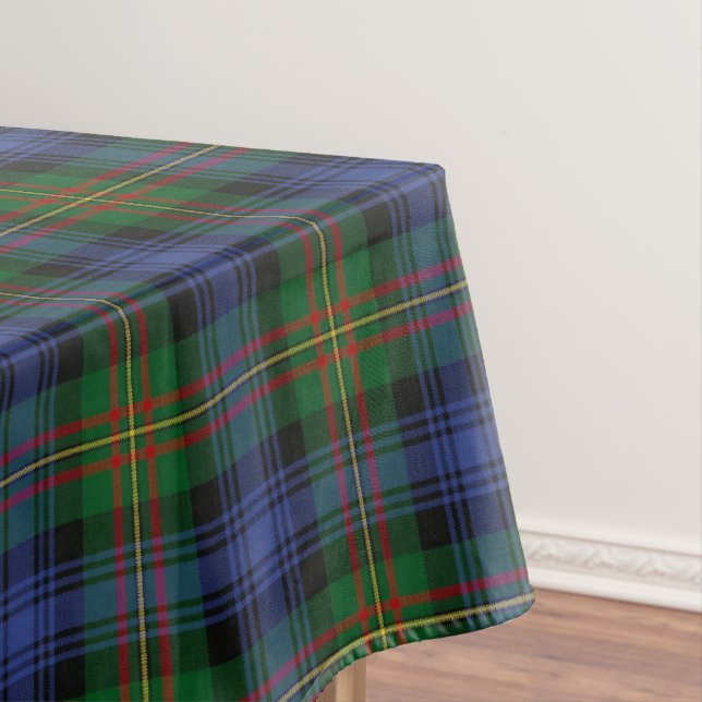 Clan MacLaren Tartan Plaid Tablecloth (In Situ)