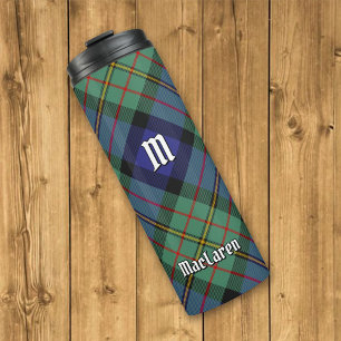 Clan MacLaren Tartan Thermal Tumbler