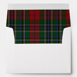 Clan MacLean / MacClain Plaid Custom Envelope