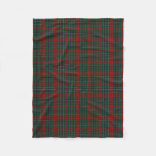 Clan MacLean Plaid Fleece Blanket